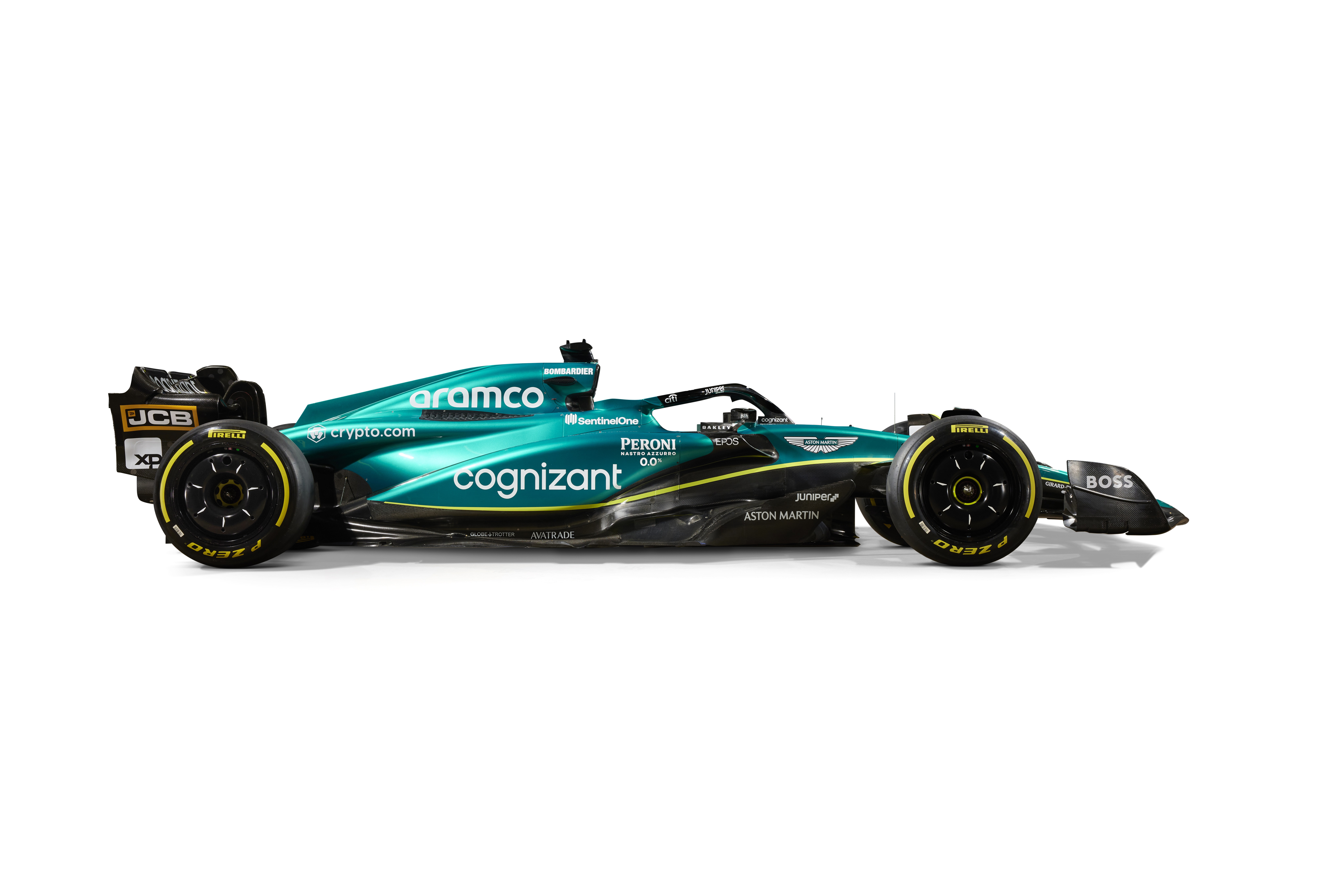 2023 Aston Martin AMR23 F1 car launch photos