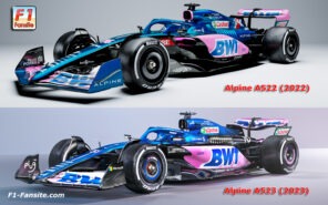 Comparison Alpine A523 VS A522