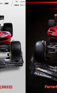 2023 フェラーリ SF-23 F1 車の発表会の写真