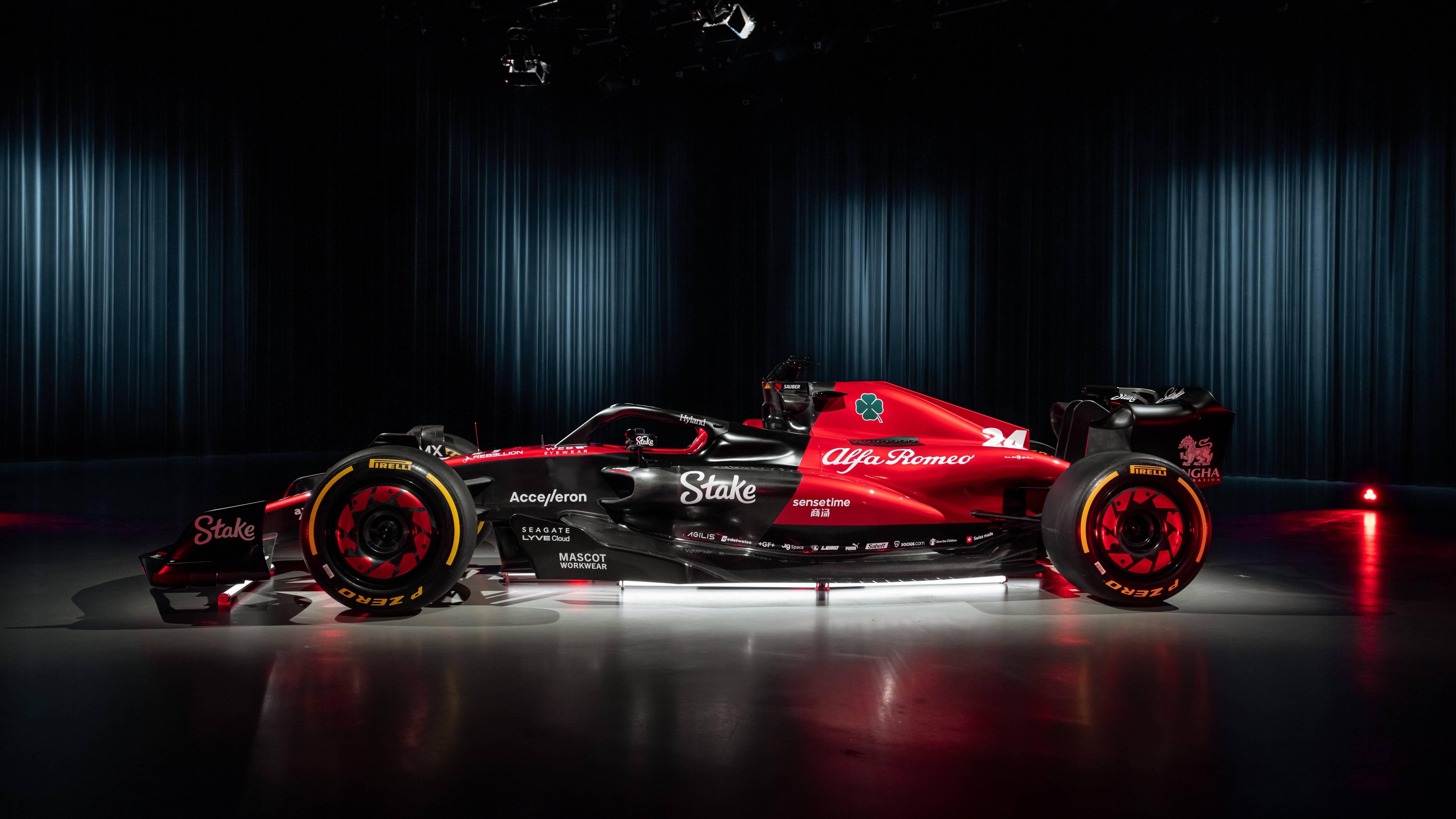 2023 Alfa Romeo C43 F1 Car launch pictures