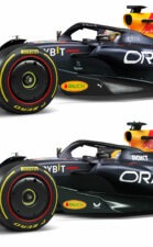 2023 Red Bull 레이싱 RB19 F1 자동차 출시 사진