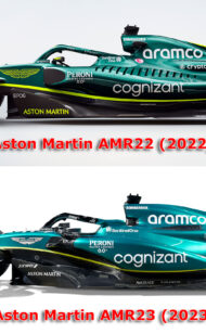 Aston Martin AMR2023 23 F1 photos de lancement de voiture