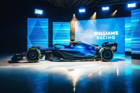 2023 Williams FW45 F1 car launch photos