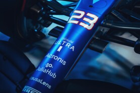 2023 Williams FW45 F1 car launch photos