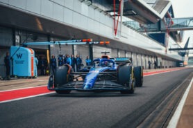2023 Williams FW45 F1 car launch photos