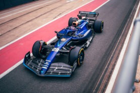 2023 Williams FW45 F1 car launch photos