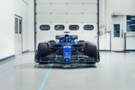 2023 Williams FW45 F1 car launch photos