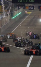 2023 Bahrain F1 Grand Prix Time Lapse Animation