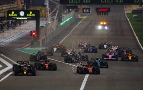2023 Bahrain F1 Grand Prix Time Lapse Animation