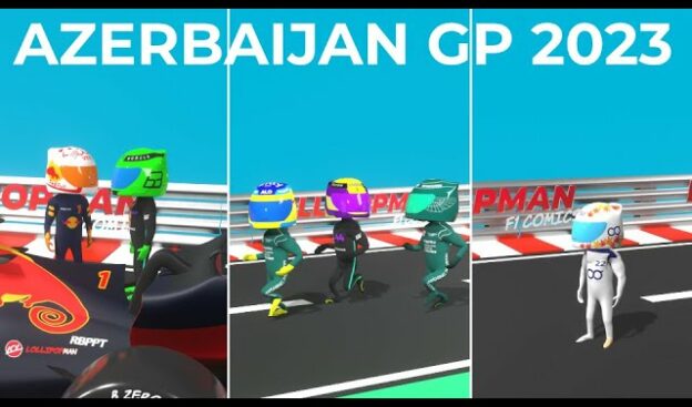 Azerbaijan GP 2023 | Highlights | Lollipopman F1 Comics 1 Azerbaijan GP 2023 | Highlights | Lollipopman F1 Comics