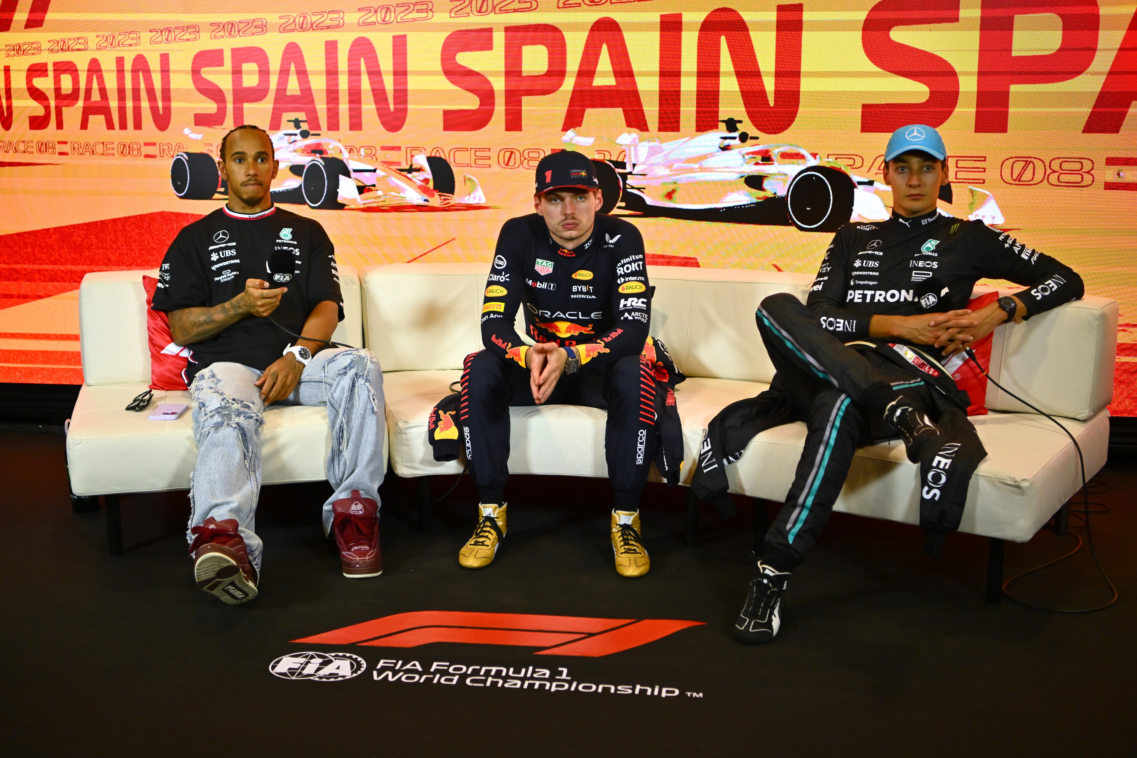 Post-Race Drivers Press Conference 2023 Spanish F1 GP