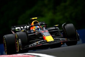 Kuinka usein Checo Perez räpäyttää Suzukassa?