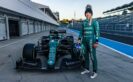 Jessica Hawkins suorittaa debyytti F1-testin AMF1 Teamin kanssa