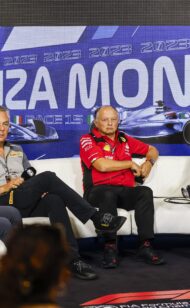 Rueda de prensa del Team Boss 2023 en italiano F1 Gran Premio