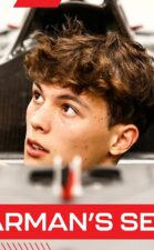Ollie Bearman's FP1 seat fit at Haas