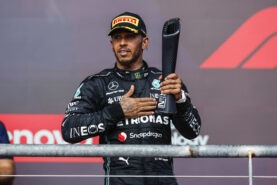 F1 Las Vegas Grand Prix: FOX5 drone gives a look at pit building, track  ahead of race