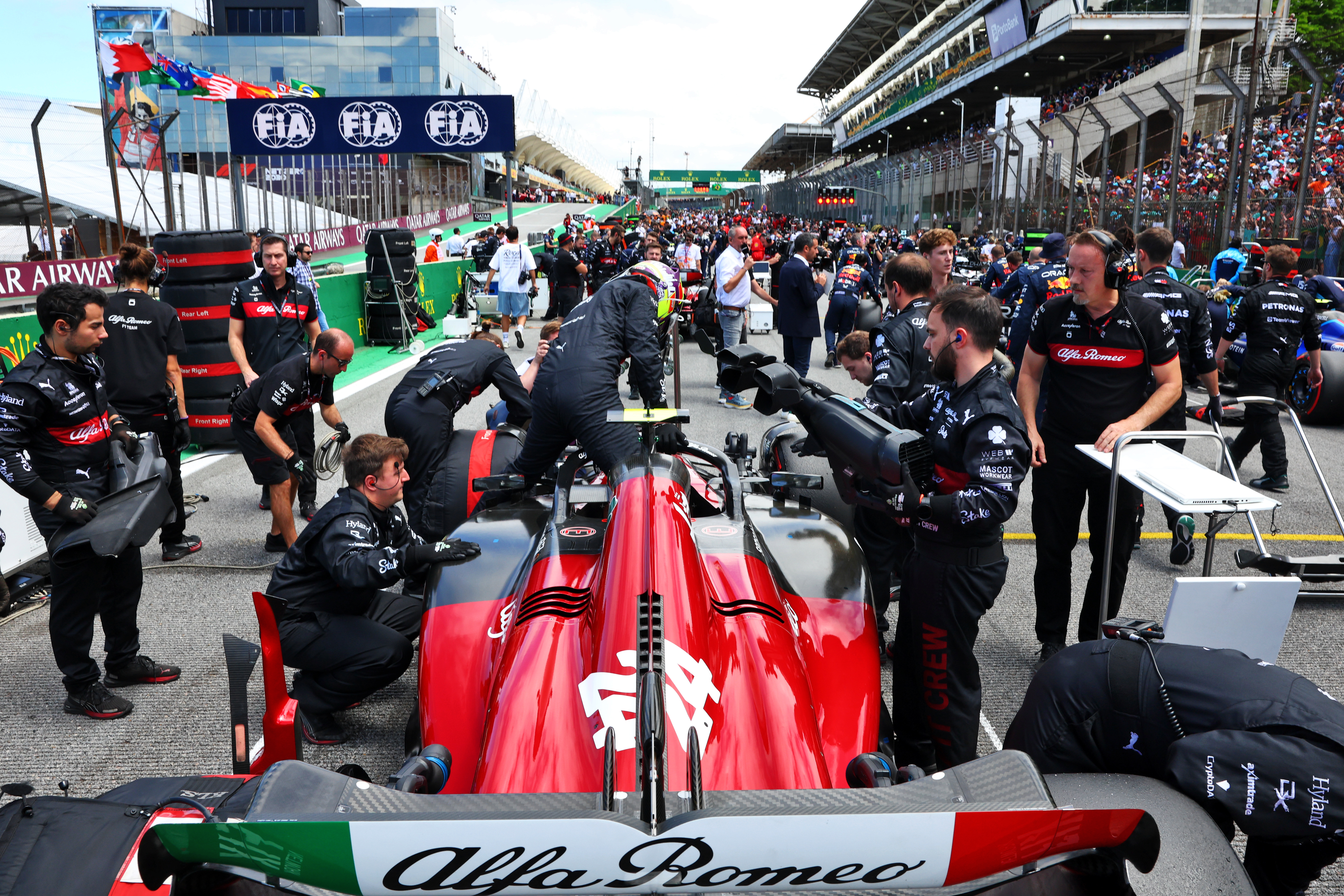 2023 Brazilian Grand Prix - Sunday, Alfa Romeo