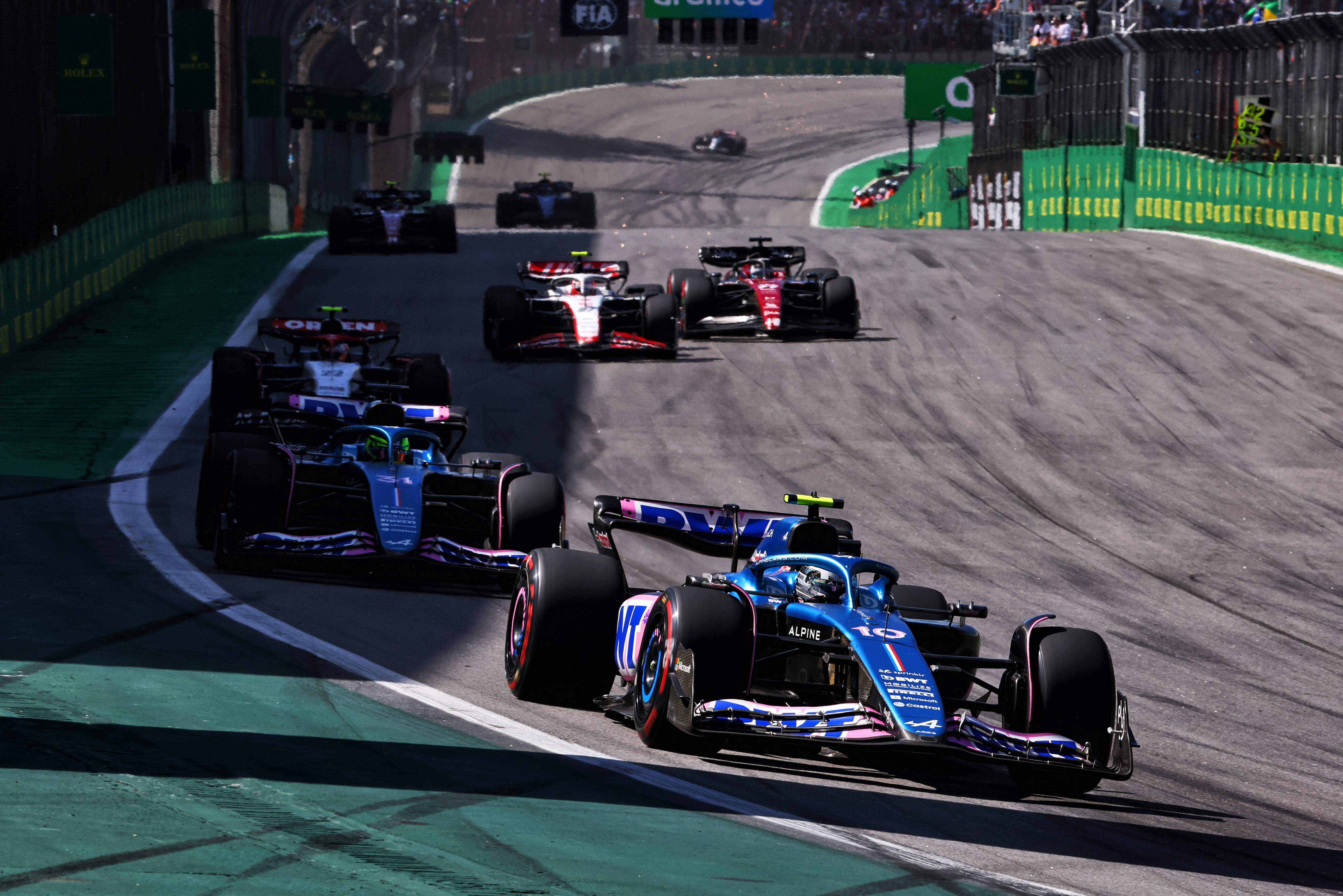 2023 Brazilian F1 Grand Prix Animated Timelapse