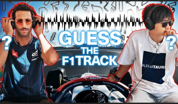 Yuki and Daniel play GUESS THE F1 TRACK