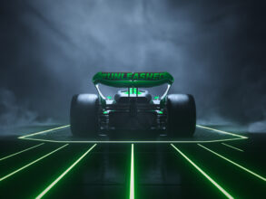 Vista traseira do Sauber C44