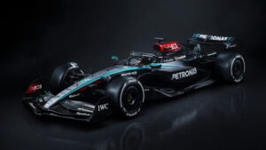2024 Mercedes W15 F1 Car Launch Photos