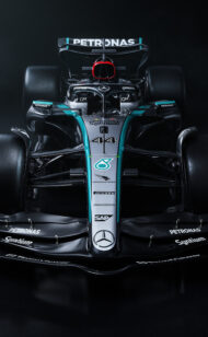 2024 Mercedes W15 F1 Car Launch Photos