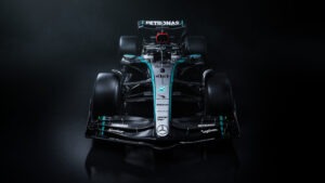 2024 Mercedes W15 F1 Car Launch Photos
