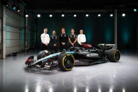 2024 Mercedes W15 F1 Car Launch Photos