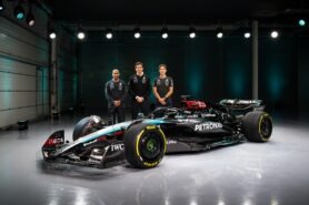 2024 Mercedes W15 F1 Car Launch Photos