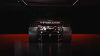 Haas VF-24 livery back view