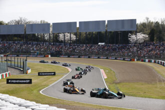 2024 Japanese F1 Grand Prix Animated Timelapse