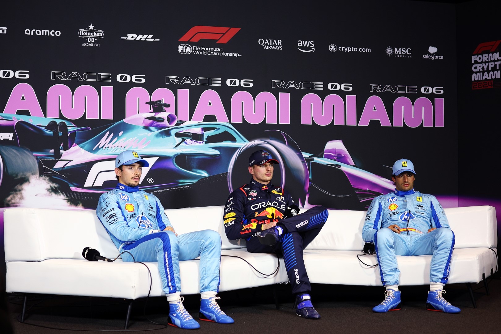 Conferència de premsa posterior a Quali 2024 Miami F1 Grand Prix