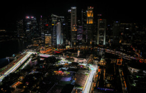 2024 Singapore F1 Grand Prix Animated Timelapse