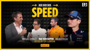 Pirelli Podcast: Verstappen | Stella | Tombazis - EP1