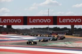 2024 USA F1 Grand Prix Time Lapse Animation