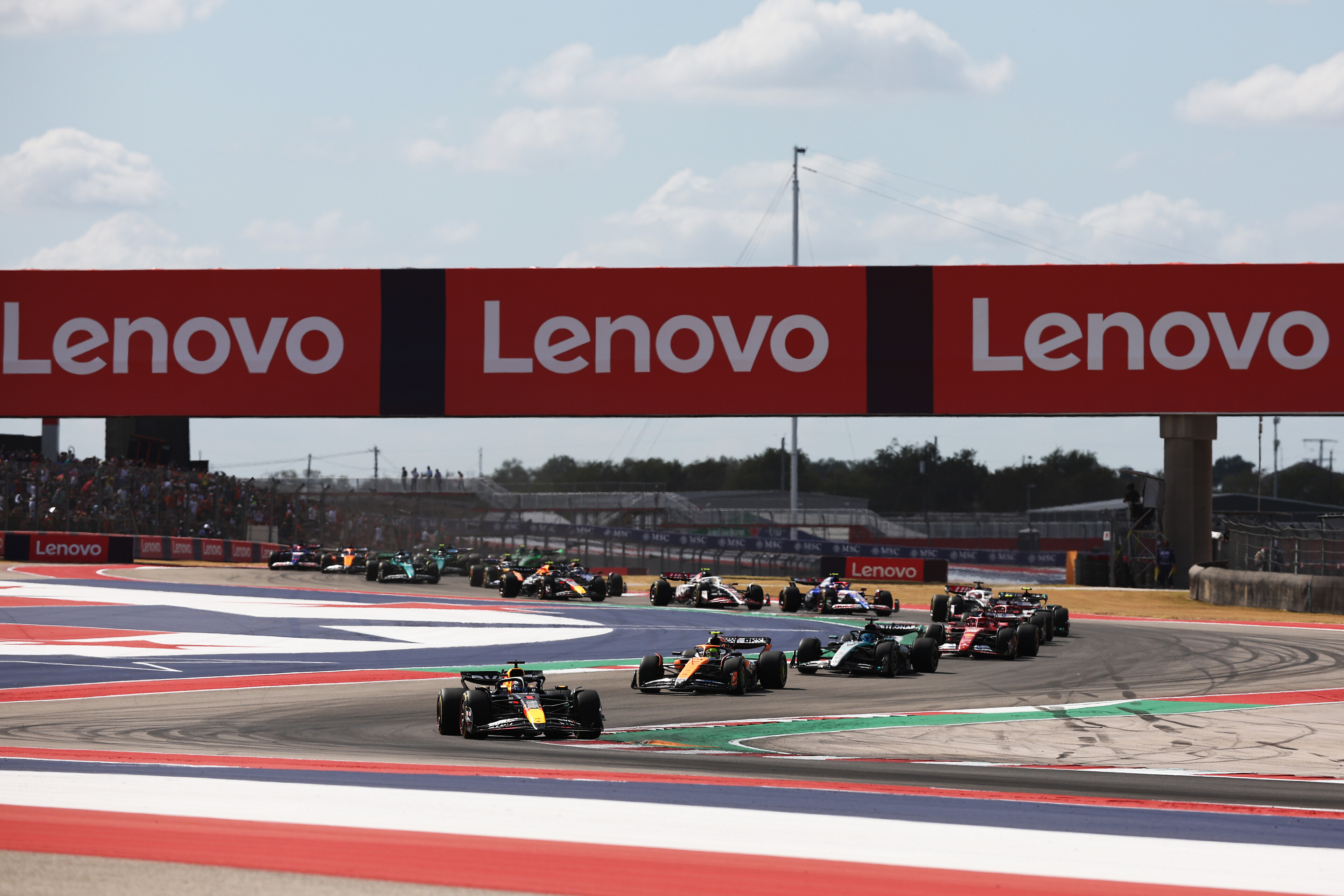2024 USA F1 Grand Prix Time Lapse Animation