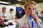Lawson Smiles as Red Bull Announcement on Perez Nears