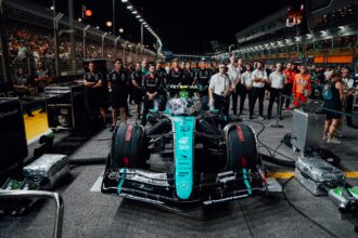 Formel 1 - Mercedes-AMG PETRONAS F1 Team, Großer Preis von Singapur 2024. Lewis Hamilton
Formula One - Mercedes-AMG PETRONAS F1 Team, Singapore GP 2024. Lewis Hamilton