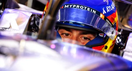 El primer día de Sainz en la oficina de Williams