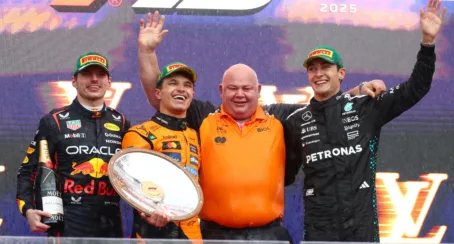 ランド・ノリスの2025年に向けた準備 F1 季節！