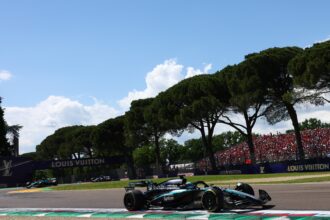 Formel 1 - Mercedes-AMG PETRONAS F1 Team, Emilia Romagna Grand Prix 2025. George Russell
Formula One - Mercedes-AMG PETRONAS F1 Team, 2025 Emilia Romagna Grand Prix. George Russell