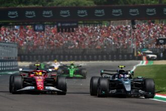 Formel 1 - Mercedes-AMG PETRONAS F1 Team, Emilia Romagna Grand Prix 2025. Kimi Antonelli
Formula One - Mercedes-AMG PETRONAS F1 Team, 2025 Emilia Romagna Grand Prix. Kimi Antonelli