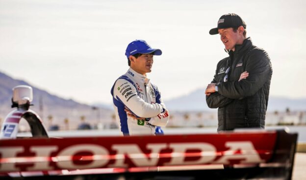 Red Bull's Tsunoda Drives Honda IndyCar - Behind the Scenes 1 Red Bull's Tsunoda Drives Honda IndyCar - Behind the Scenes