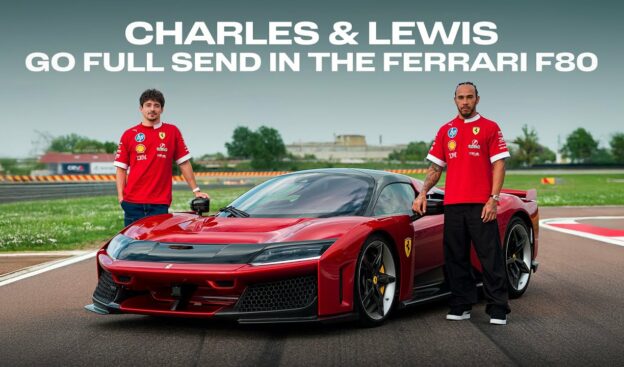 Hamilton & Leclerc Unleash Ferrari F80 Prototype at Fiorano – Full On-Board 1 Hamilton & Leclerc Unleash Ferrari F80 Prototype at Fiorano – Full On-Board