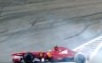 Felipe Massa doing burnouts in Brazil