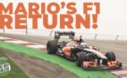 Mario Andretti drives modern McLaren F1 car at Laguna Seca