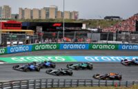 Κάρλος Σάινθ (ΙΣΠ) Atlassian Williams Racing FW47 στην εκκίνηση του αγώνα. 31.08.2025. Παγκόσμιο Πρωτάθλημα Φόρμουλα 1, 15η Γύρος, Γκραν Πρι Ολλανδίας, Ζάντβορτ, Ολλανδία, Ημέρα Αγώνα.