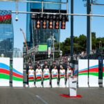 F1 Стартовая решетка Гран-при Азербайджана 2023 года в Баку